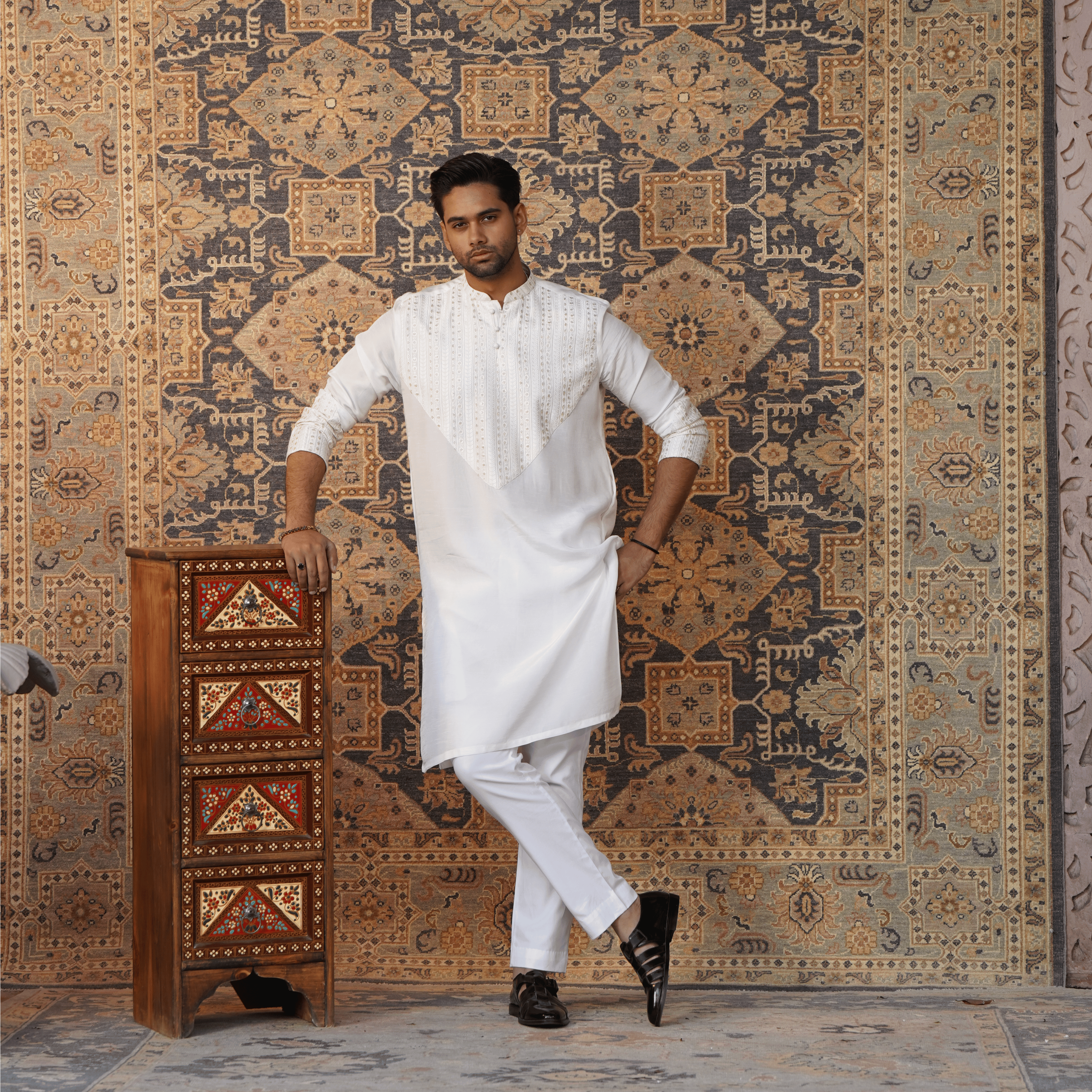 White Exclusive Kurta