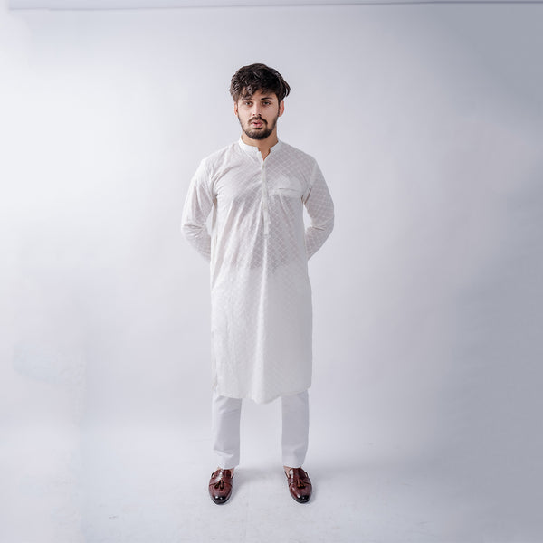 KURTA - 24SMK0034WH