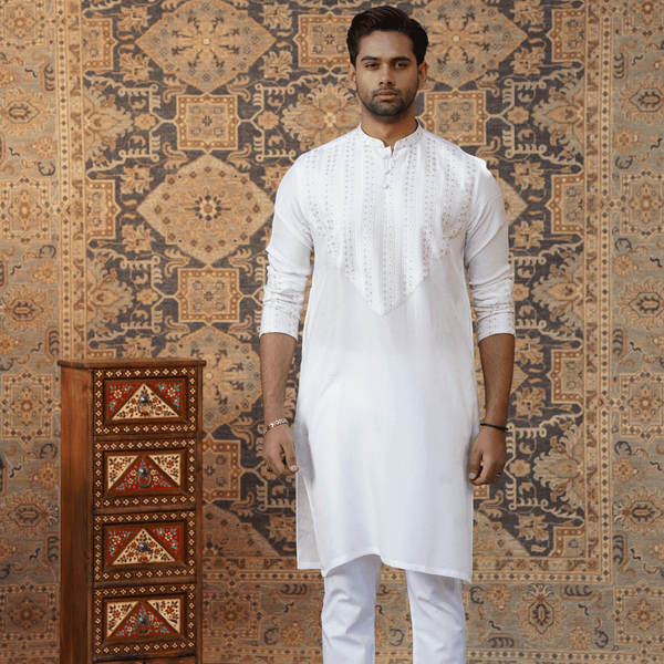 White Exclusive Kurta