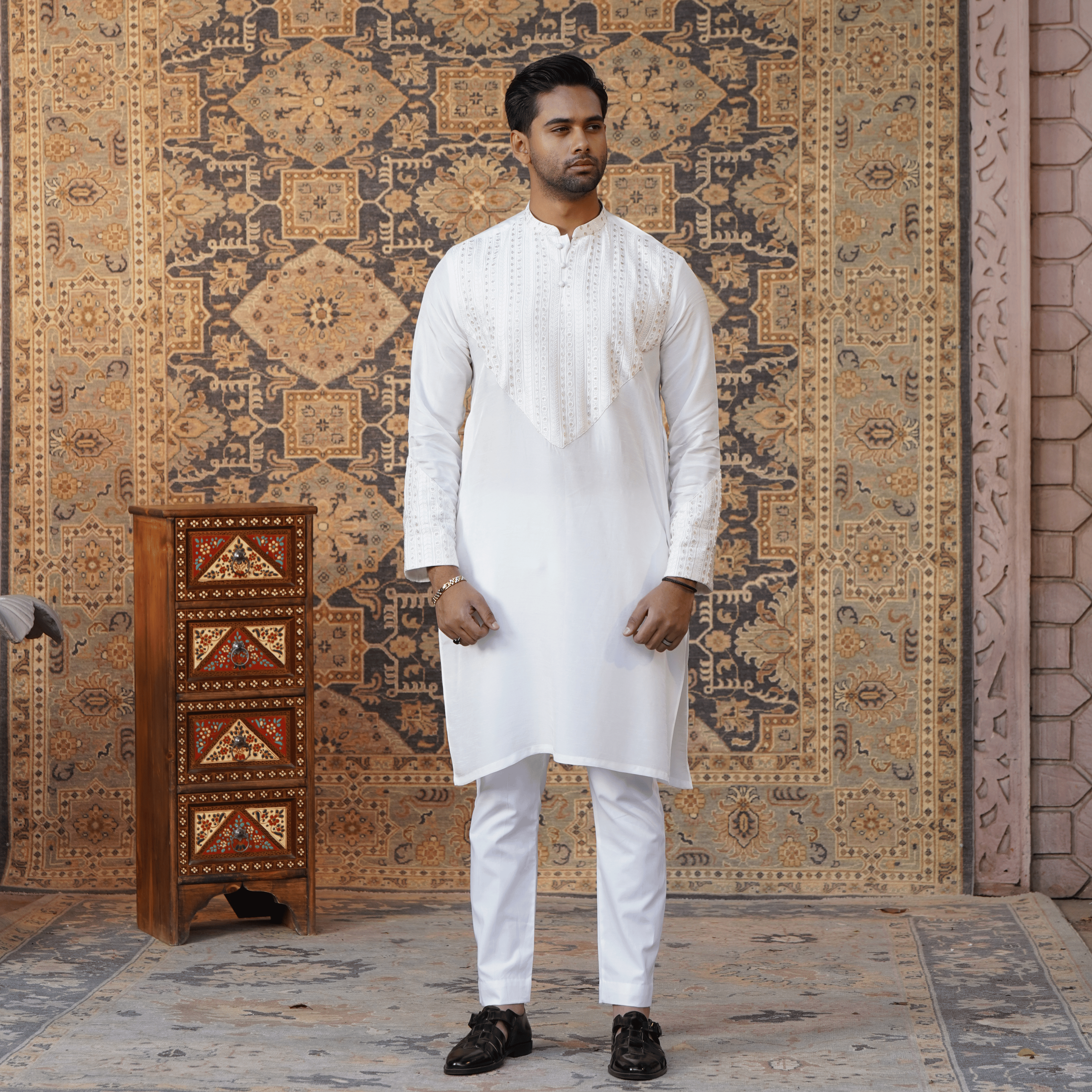 White Exclusive Kurta