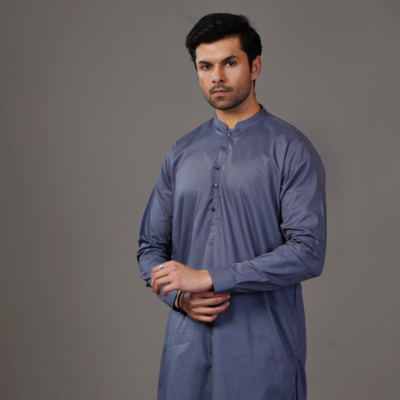 Teal Blue Shalwar Kameez
