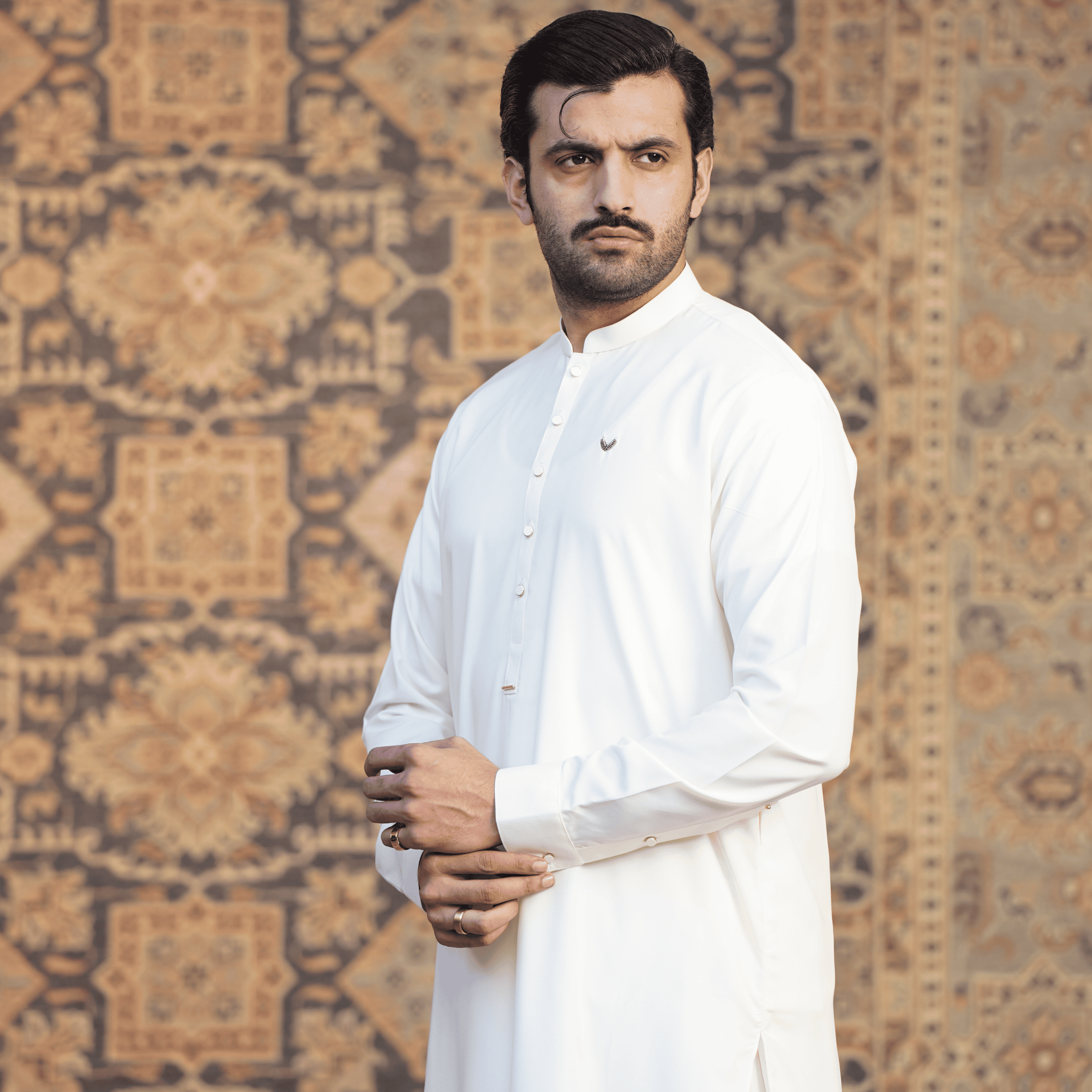 Off-White Shalwar Kameez