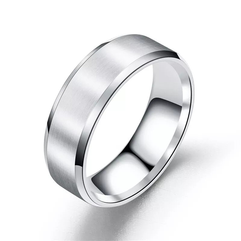 Stainless Steel Band Ring