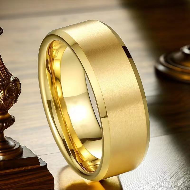 Stainless Steel Band Ring