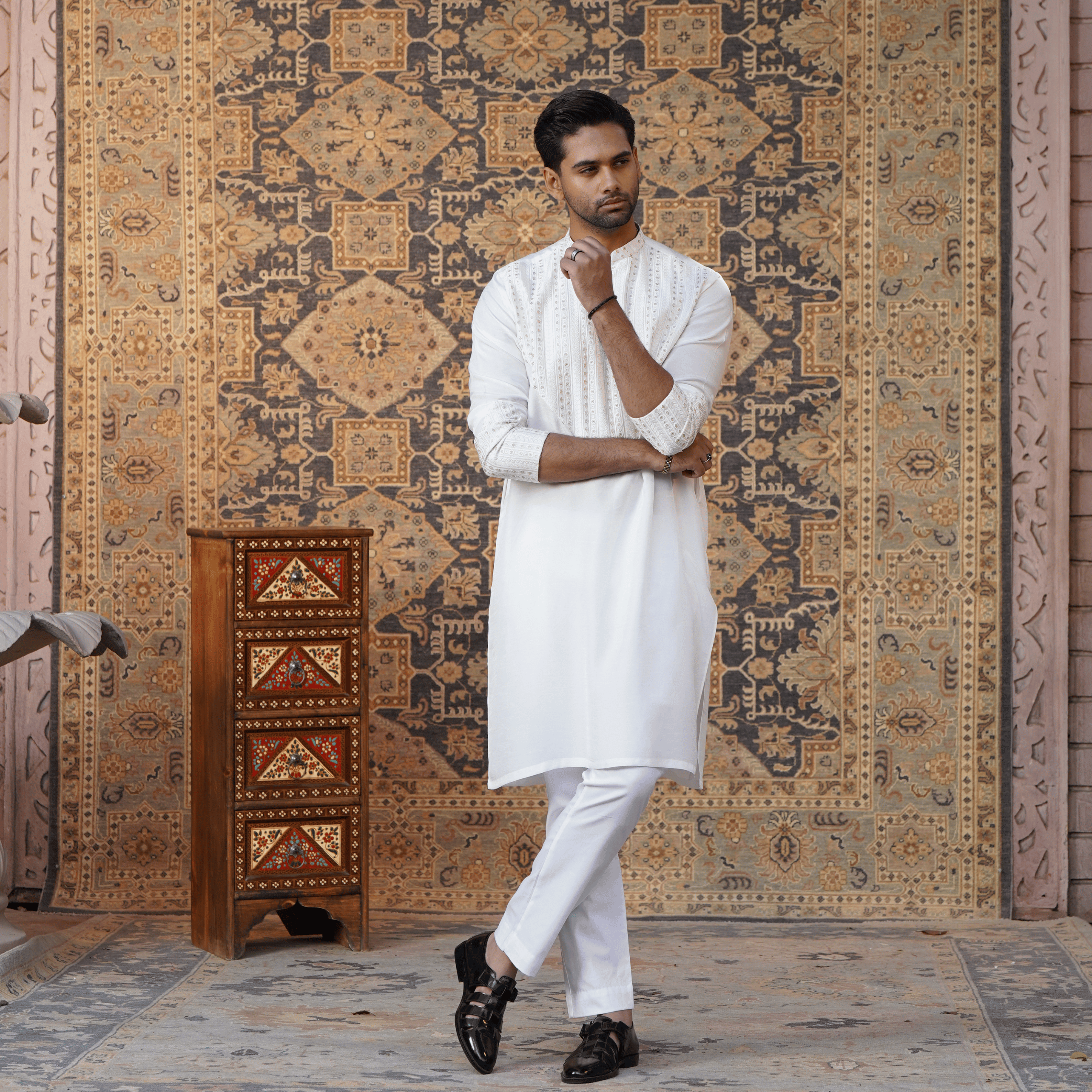 White Exclusive Kurta