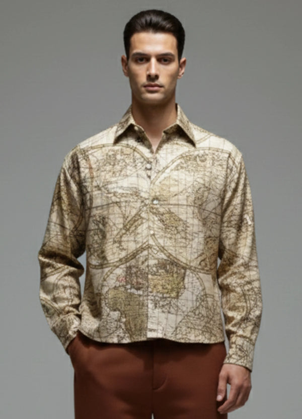 Men’s Textured Corduroy Shirt