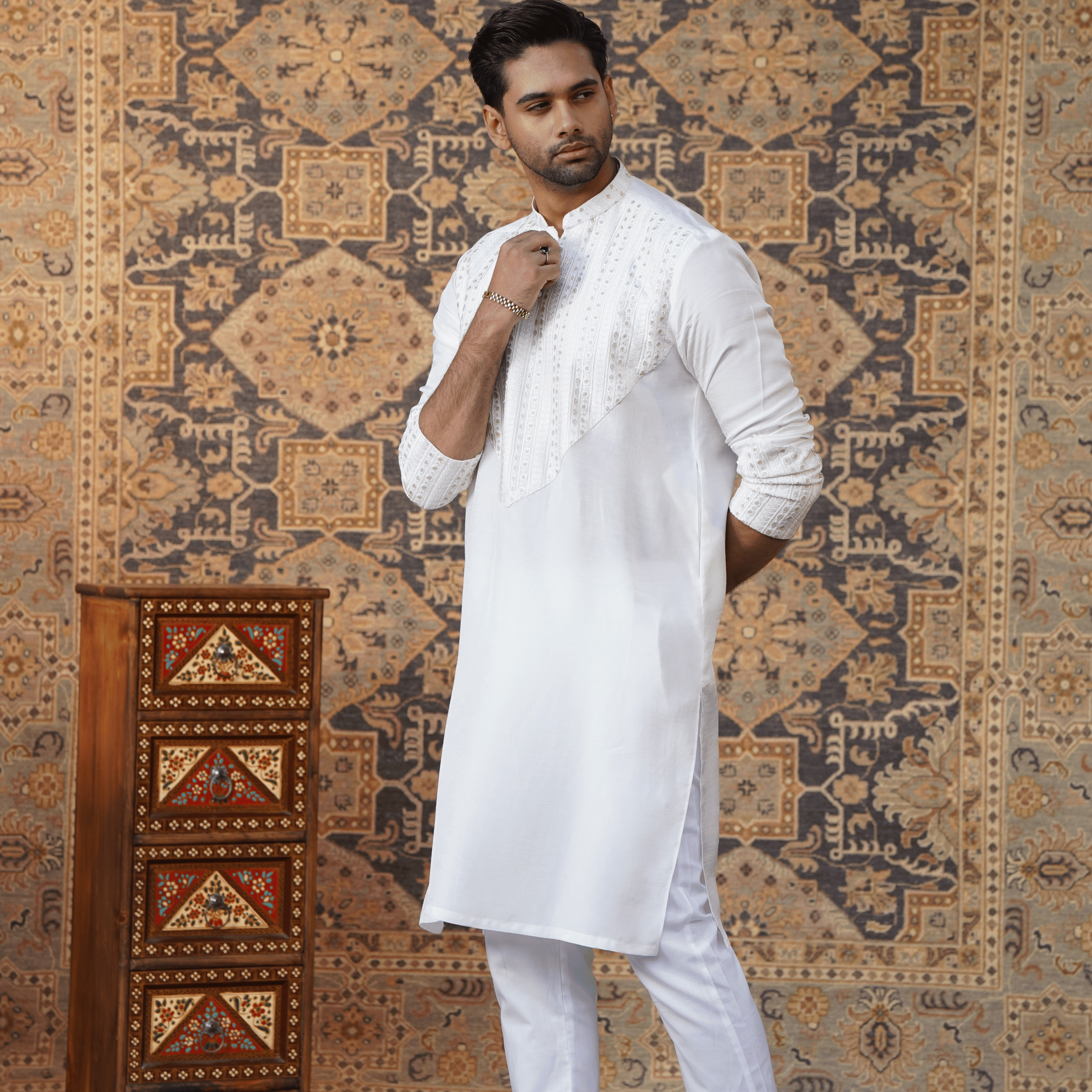 White Exclusive Kurta