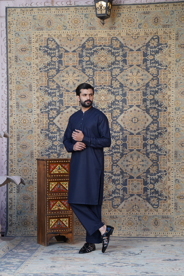 NAVY BLUE SHALWAR KAMEEZ