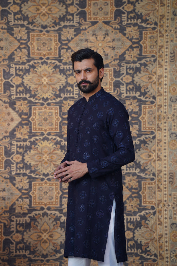 BLUE KURTA