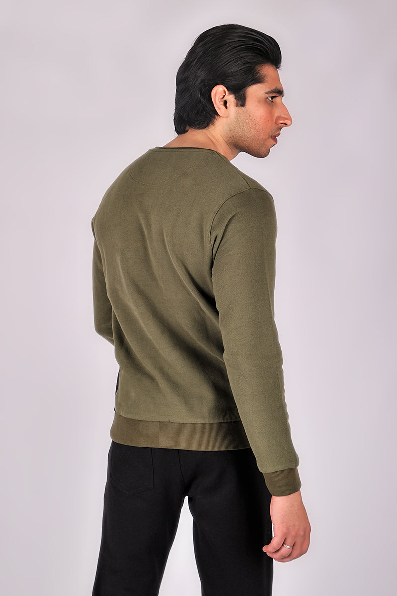 Olive Green Sweatshirt